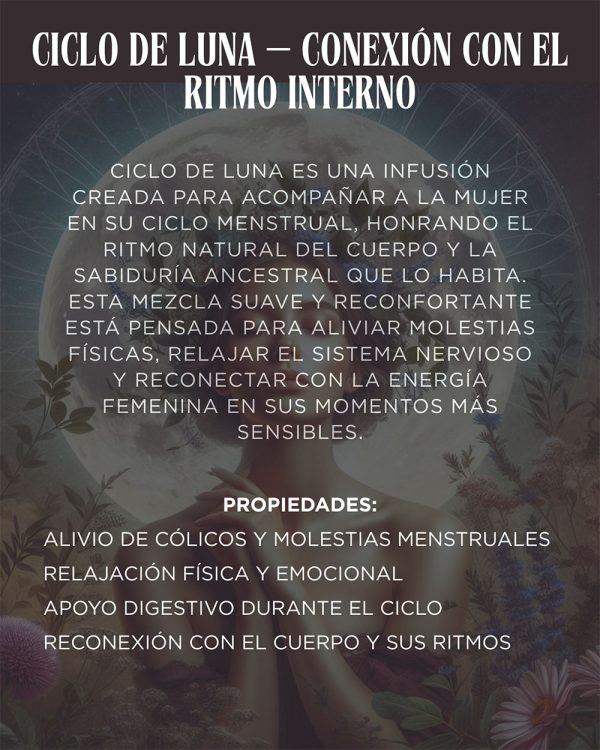 Ciclo de Luna – Infusión para el Bienestar Menstrual - Imagen 2